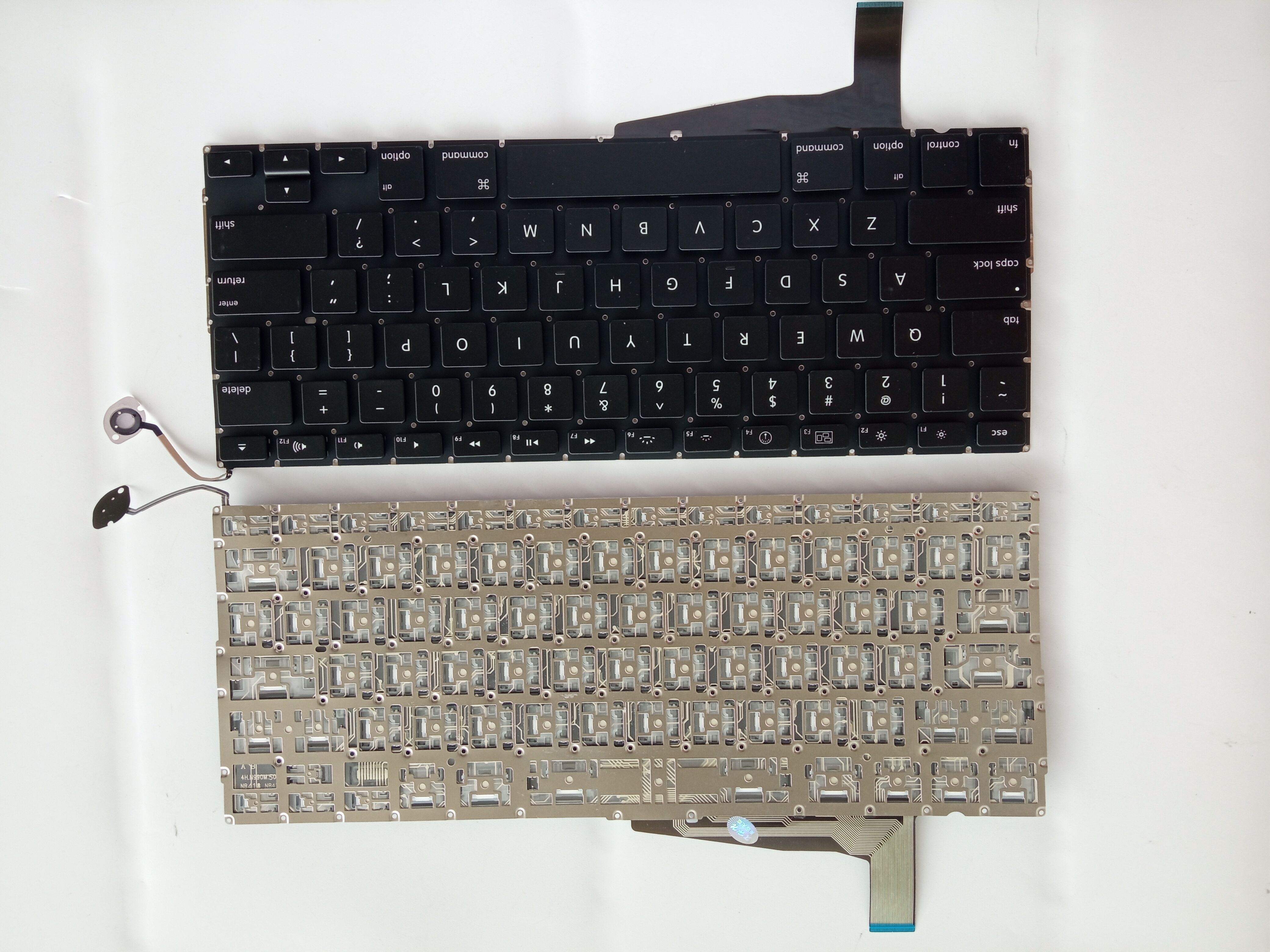 Picture of New Replacement Laptop Keyboard For APPLE A1286-2008 small carriage return BLACK US Layout